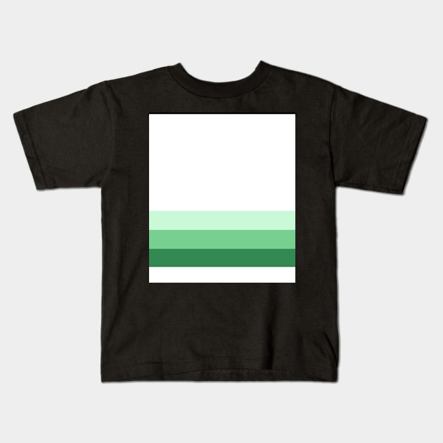 fade green short (light) Kids T-Shirt by blue1983